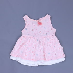 Moonya Girls Pink Dress size: 12 Months